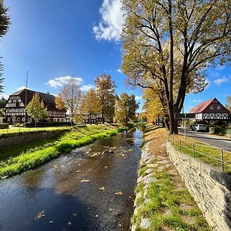 Fewo Marie Im Ferienhaus Selma In Zentraler Lage Grossschoenau Exterior photo